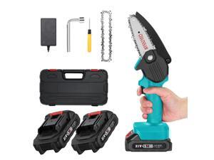 4-Inch Mini Chainsaw Cordless Electric 
