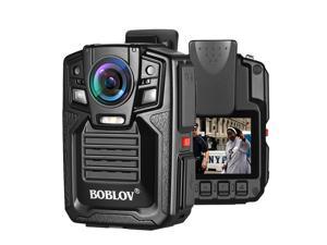 Boblov HD66-02 32GB Ambarella A7 FHD 1296P IR Night Version Motion Detection Police Body Worn Camcorder Body Camera DVR