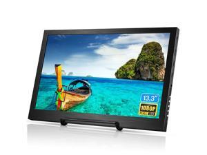 Eyoyo 13.3 inch Portable Monitor HDMI Input Gaming Monitor 1080P HDR IPS Display Compatible with PS3 PS4 Xbox One Xbox 360 Raspberry Pi Wii U Laptop PC DVR w/ Dual Speaker Eyoyo 13.3 inch Portable Monitor HDMI Input Gaming Monitor 1080P HDR IPS Display Compatible with PS3 PS4 Xbox One Xbox 360 Raspberry Pi Wii U Laptop PC DVR w/ Dual Speaker