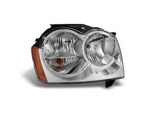 For 2005 2006 2007 Jeep Grand Cherokee RH Passenger Right Side Headlight Headlamp Replacement Assembly For 2005 2006 2007 Jeep Grand Cherokee RH Passenger Right Side Headlight Headlamp Replacement Assembly
