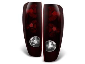 For Chevy Colorado /GMC Canyon Truck Dark Red Tail Lights Driver Left + Passenger Right Replacement For Chevy Colorado /GMC Canyon Truck Dark Red Tail Lights Driver Left + Passenger Right Replacement