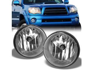 For 05-11 Toyota Tacoma Pickup Bumper Fog Lights Driving Lamps Set w/Bulbs + Wiring Harness + Switch For 05-11 Toyota Tacoma Pickup Bumper Fog Lights Driving Lamps Set w/Bulbs + Wiring Harness + Switch