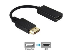 PC Male To Female DP to HDMI Cable Display Port to 1080P HDMI Adapter Converter For HP/DELL Laptop PC Male To Female DP to HDMI Cable Display Port to 1080P HDMI Adapter Converter For HP/DELL Laptop