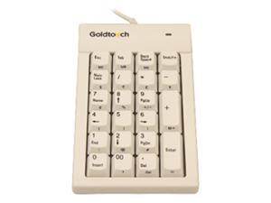 Goldtouch PC USB Numeric Keypad | White Goldtouch PC USB Numeric Keypad | White