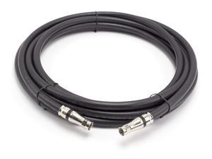 RG-11 Coax Cable – F Type Compression Connector |Black| 100 FT Coaxial