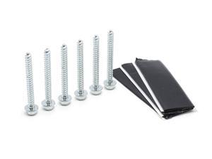Pitch Pad Kit | 6 Lag Bolts and (3) Mastic Pads | Antennas/Satellite Dish Mount