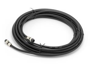 THE CIMPLE CO - 20' Feet, Black RG6 Coaxial Cable - Made in the USA - with rubber booted - weather proof - outdoor rated Connectors, F81 / RF, Digital Coax for CATV, Antenna, Internet, & Satellite THE CIMPLE CO - 20' Feet, Black RG6 Coaxial Cable - Made in the USA - with rubber booted - weather proof - outdoor rated Connectors, F81 / RF, Digital Coax for CATV, Antenna, Internet, & Satellite