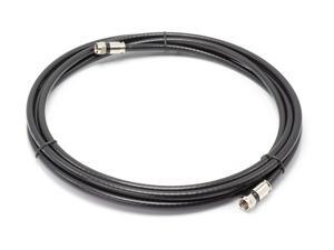 30' Feet, Black RG6 Coaxial Cable (Coax Cable) | Compression Connectors, F81/RF 30' Feet, Black RG6 Coaxial Cable (Coax Cable) | Compression Connectors, F81/RF