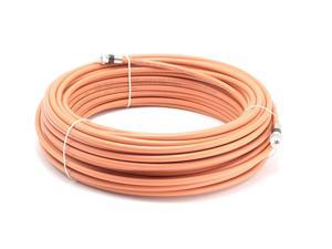 Direct Burial Wire DirecTV - RG6 Coaxial Cable 100FT |Orange| with WEATHER BOOT