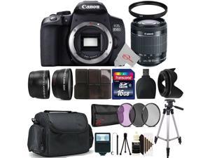 Canon EOS 850D / Rebel T8i DSLR Camera and Filter Accessory Bundle