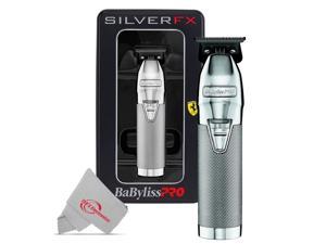 BaByliss PRO SILVER FX Skeleton Exposed T-Blade Outlining Cordless Trimmer FX787S
