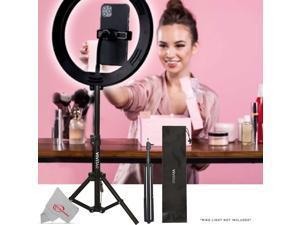Vivitar Tabletop 27" Adjustable Height Multipurpose Light Stand Solid Locking System with Carrying Case