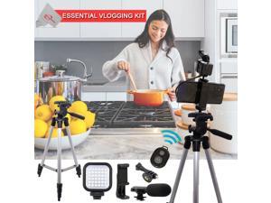 Vivitar Complete Ultimate Vlogging Essential Kit for Home and Office Smartphones Cameras and Gopro Action Cam