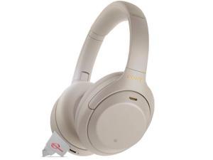 Sony WH-1000XM4 Wireless Noise Canceling Over-the-Ear Headphones with Google Assistant and Alexa - Silver