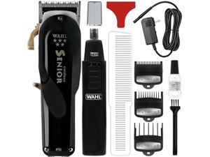 Wahl 5 Star Cordless Senior Clipper #8504-400 and Wahl Professional Nose Trimmer #5560-700