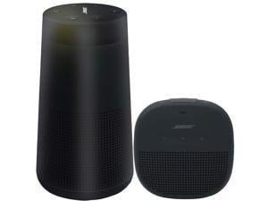 Bose SoundLink Revolve Bluetooth Speaker  Triple Black with Bose Soundlink Micro Bluetooth Speaker Black