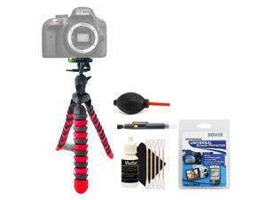 Flexible Tripod + Top Cleaning Accessory Kit for Nikon D500 and D5300 Flexible Tripod + Top Cleaning Accessory Kit for Nikon D500 and D5300