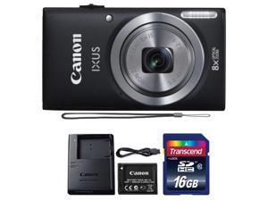 Canon IXUS 185 / ELPH 180 20MP Digital Camera Black with 16GB Memory Card Canon IXUS 185 / ELPH 180 20MP Digital Camera Black with 16GB Memory Card