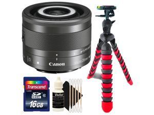 Canon EF-M 28mm f/3.5 Macro IS STM Lens with Two 16GB Memory Cards Canon EF-M 28mm f/3.5 Macro IS STM Lens with Two 16GB Memory Cards