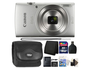 Canon Ixus 185 / Elph 180 20MP Digital Camera Silver with 16GB Accessory Kit Canon Ixus 185 / Elph 180 20MP Digital Camera Silver with 16GB Accessory Kit