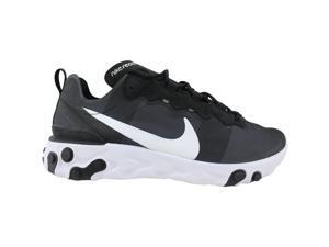 Nike React Element 55 Black/White BQ6166-003 Men's Size 10 Medium Nike React Element 55 Black/White BQ6166-003 Men's Size 10 Medium