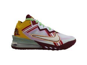 Nike LeBron 18 Low White/White-Team Red CV7562-102 Men's Size 8.5 Medium Nike LeBron 18 Low White/White-Team Red CV7562-102 Men's Size 8.5 Medium
