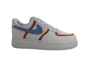 Nike Air Force 1 Low Sail/Light Armory Blue/Chili Red DJ4655-133 Women's Size 7.5 Medium Nike Air Force 1 Low Sail/Light Armory Blue/Chili Red DJ4655-133 Women's Size 7.5 Medium