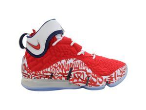 Nike Lebron XVII FP University Red CT6047-600 Men's Size 8 Medium Nike Lebron XVII FP University Red CT6047-600 Men's Size 8 Medium