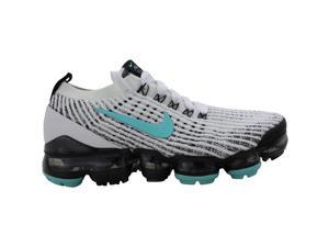 Nike Air Vapormax Flyknit 3 White/Aurora Green-Black CT1274-100 Women's Size 6 Medium Nike Air Vapormax Flyknit 3 White/Aurora Green-Black CT1274-100 Women's Size 6 Medium