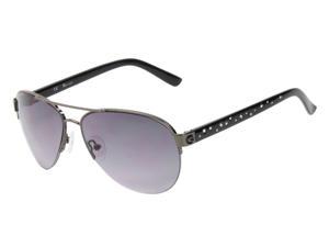 Guess Women's GGU 1085 Sunglasses Gray 61mm