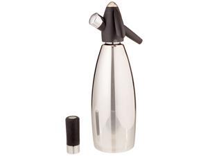 iSi Stainless Steel 1 Quart Soda Siphon Bottle Silver iSi Stainless Steel 1 Quart Soda Siphon Bottle Silver