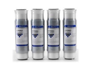 Hydro Guard HDG-P117 Universal GAC Water Filter Cartridge Interchangeable with Cuno Aqua-Pure AP117 Replacement Compatible(4 Pack)