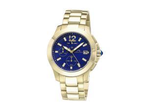 Porsamo Bleu Harper Stainless Steel Gold Tone, Gold Tone & Blue Women's Watch 522CHAS Porsamo Bleu Harper Stainless Steel Gold Tone, Gold Tone & Blue Women's Watch 522CHAS