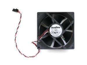 5-Pin 4-Wire Cable Blk//Blu//R//Y Genuine Dell 92x32mm 12V Fan w// 5/" 4/" free