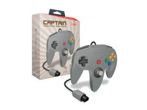 Hyperkin Nintendo 64 "Captain" Premium Controller For N64 - Gray