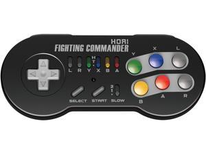 HORI Super SNES Classic Edition Fighting Commander Wireless Turbo Controller Pad Officially Licensed by Nintendo HORI Super SNES Classic Edition Fighting Commander Wireless Turbo Controller Pad Officially Licensed by Nintendo
