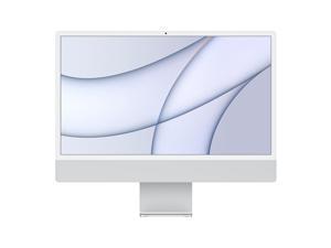 Apple A Grade Desktop Computer iMac 24-inch (Retina 4.5K 7GPU, Silver) 3.2GHZ 8-Core M1 (2021) MGTF3LL/A 8 GB & 256 GB Flash HD 4480 x 2520 Display Mac OS Includes Keyboard and Mouse