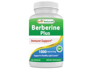 Best Naturals Berberine Plus 1000 Mg per Serving 120 Capsules Best Naturals Berberine Plus 1000 Mg per Serving 120 Capsules