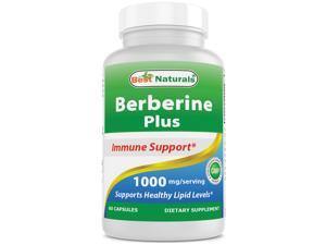 Best Naturals Berberine Plus 1000 Mg per Serving 60 Capsules Best Naturals Berberine Plus 1000 Mg per Serving 60 Capsules