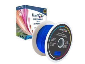 PrintOxe® 3D Transparent Blue PLA Printer Filament 1.75 - 1Kg Spool (2.2 LBs) Dimensional Accuracy +/- 0.03 mm PrintOxe® 3D Transparent Blue PLA Printer Filament 1.75 - 1Kg Spool (2.2 LBs) Dimensional Accuracy +/- 0.03 mm