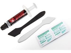 Thermal Grizzly Kryonaut Thermal Grease Paste - 1.0 Gram + Extra Spatula & 2X CPU Cleaning Pads