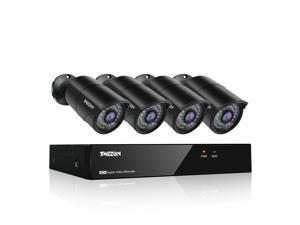 4CH 1080N HDMI 5-in-1 DVR Outdoor IR Night Vision HD Camera Home Security System 