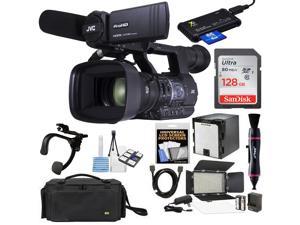 JVC GY-HM660u ProHD Mobile News Streaming Camera with 128GB Deluxe Bundle