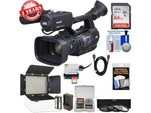 JVC GY-HM660 ProHD Mobile News Streaming Camera w/ 32GB MC | LED Light & More
Battery | Adapter | 3 Year USA Warranty