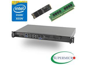 Supermicro 5018D-FN4T Xeon D 8-Core Front 1U Rackmount,Dual 10GbE, 32GB, 256G M.2 SSD