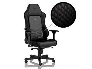 noblechairs NBL-HRO-RL-BLA HERO Real Leather Series Gaming Chair - Black noblechairs NBL-HRO-RL-BLA HERO Real Leather Series Gaming Chair - Black