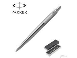 5 x Parker Jotter CT Chrome Trim Ball Point Pen Blue Ink & Body Fine Tip 0.8mm 