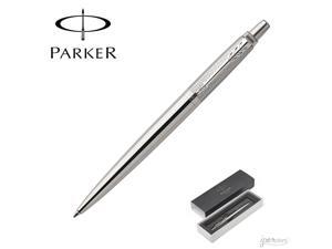 Parker Jotter Premium Ballpoint Pen, Stainless Steel Diagonal, Chrome Trim Parker Jotter Premium Ballpoint Pen, Stainless Steel Diagonal, Chrome Trim