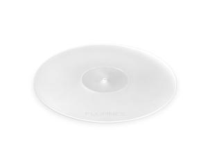 Fluance Acrylic Platter Mat for Turntables  Reduces Vibrations for Improved Sound Clarity for Vinyl Record Playback Antistatic Precision Machined Compatible with 12 Record Players PM50