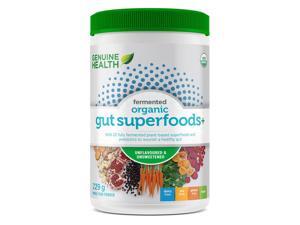 GENUINE HEALTH Fermented Organic Gut Superfoods+ (unflavoured - 229 gr)